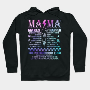 Mama Rock Tour Someday I Rock It Some Day It Rocks Me Mother's Day Hoodie